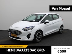 Ford Fiesta - 1.0 EcoBoost Hybrid Titanium | Cruise control | Parkeer sensoren | Bluetooth | Climate con