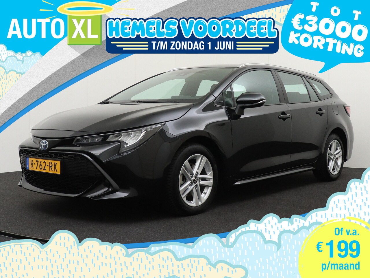 Toyota Corolla Touring Sports - 1.8 Hybrid Active Adapt. Crusie Camera DAB LED 1 - AutoWereld.nl