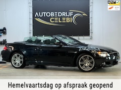 BMW 6-serie Cabrio - 630i High Executive 2010 ZWART SOFTOP