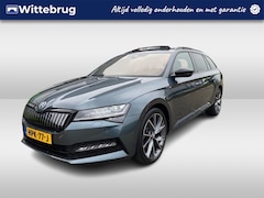 Skoda Superb Combi - 1.4 TSI iV Sportline Business / CAMERA / Half Leder / PANODAK / Elektr. Trekhaak / 19"LMV