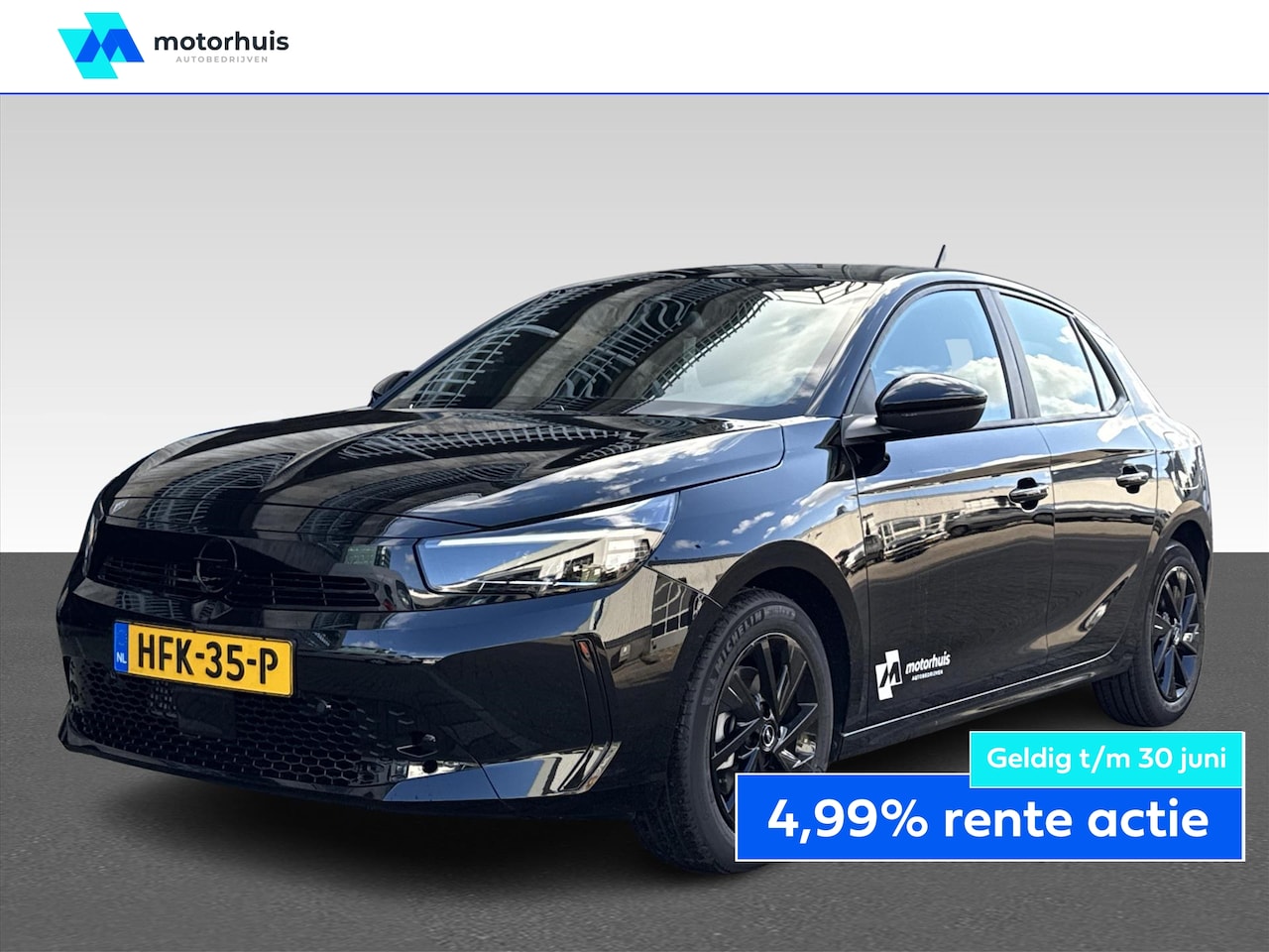 Opel Corsa - 1.2 TURBO 100PK YES AIRCO TEL CRUISE CARPLAY PDC BLACKPACK NAP - AutoWereld.nl