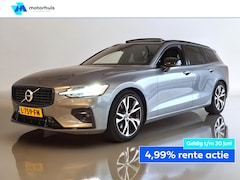 Volvo V60 - B3 163PK AUTOMAAT R-DESIGN AUTOMAAT FULL LED PANO BLISS HARMON KARDON TREKHAAK LEDER WINTE