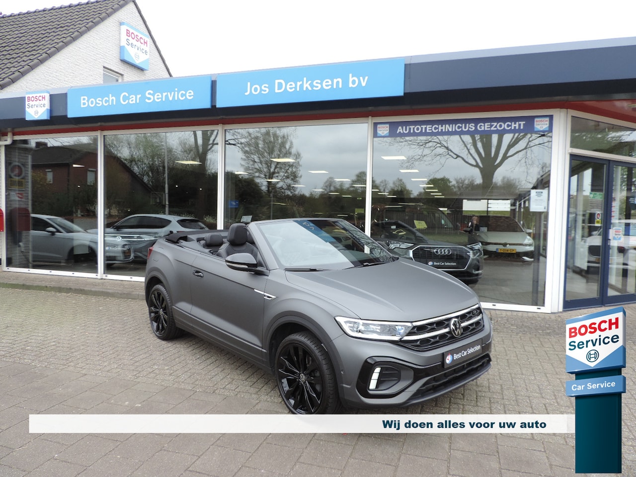 Volkswagen T-Roc Cabrio - 1.5 TSI R-Line Edition Grey 542/999 - Nav | Beats  | Stuur/stoelverw. | Camera | CarPlay | - AutoWereld.nl