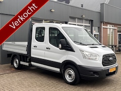 Ford Transit - 310 2.2 TDCI DC Openlaadbak Pick-up Airco Trekhaak 2150kg trekgewicht Bluetooth telefoon v