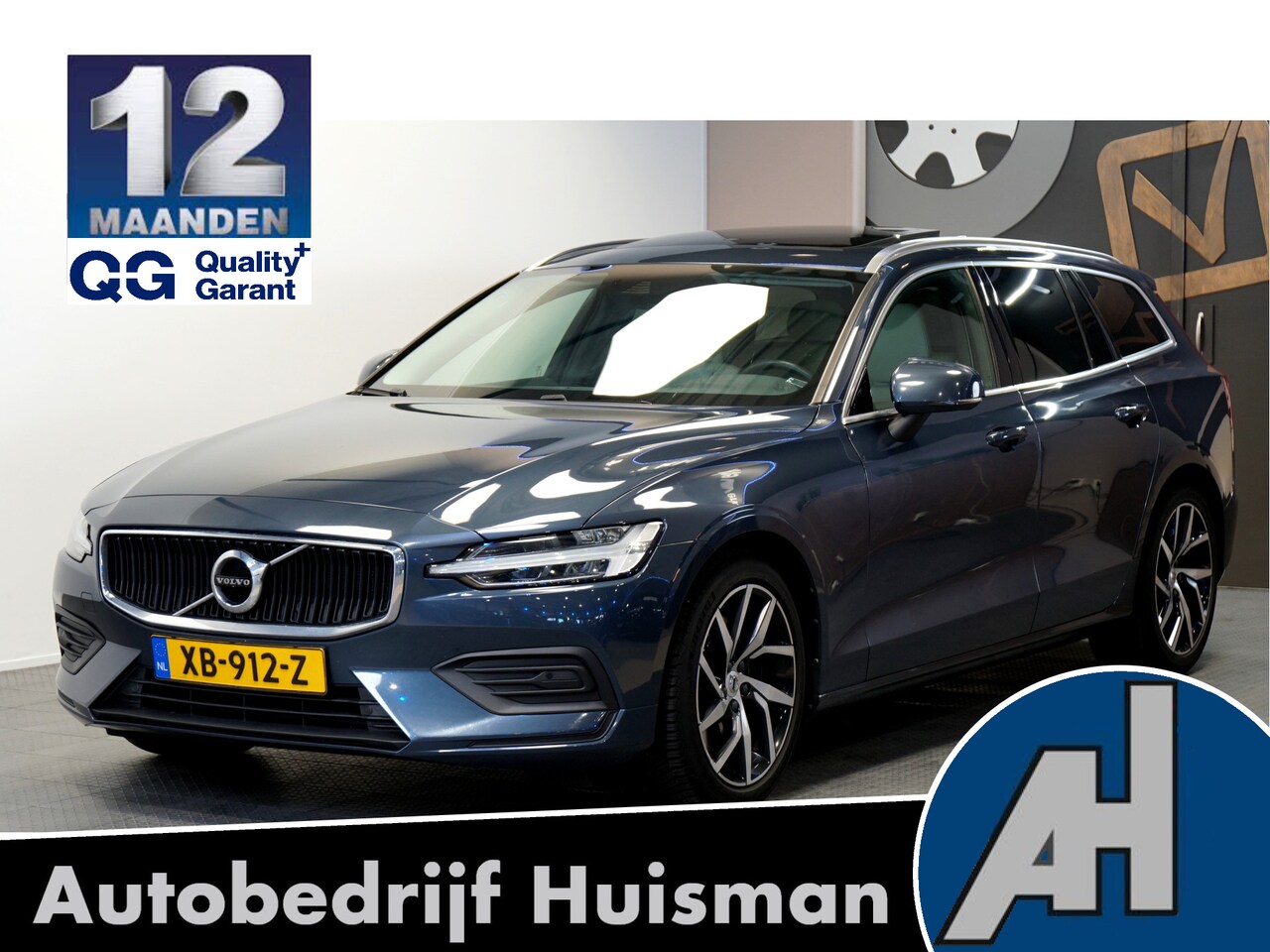Volvo V60 - 2.0 T5 184kW/250pk Aut8 Business Pro PANORAMADAK + CLIMA + CRUISE + LEER + EL.TREKHAAK + L - AutoWereld.nl