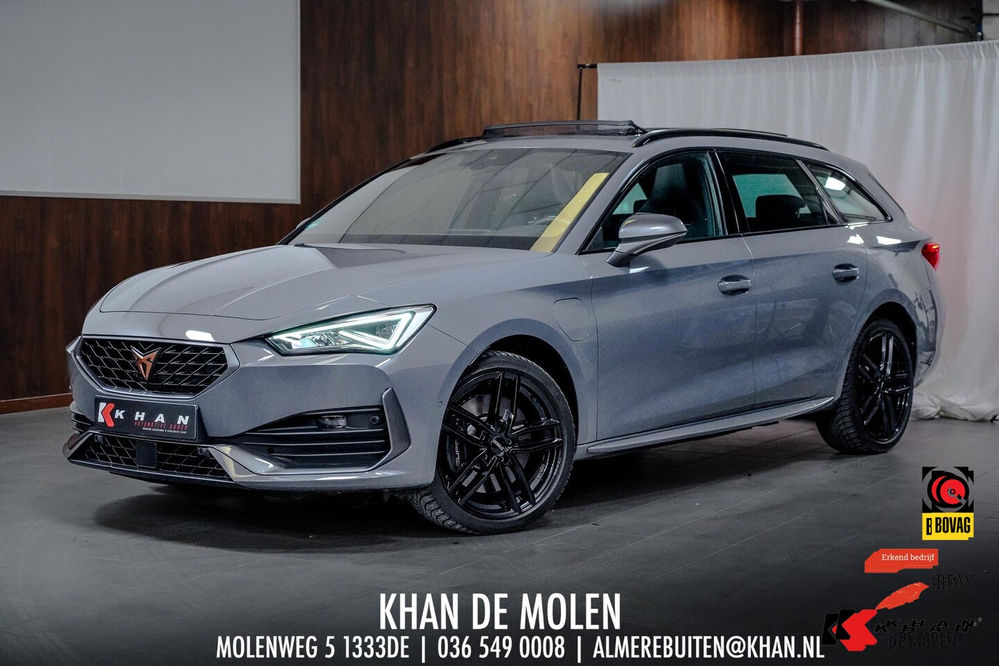 CUPRA Leon Sportstourer - 1.4 e-Hybrid VZ Performance Pano|ACC|Stoelverwarming|245PK - AutoWereld.nl