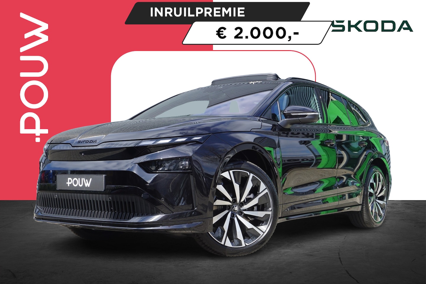 Skoda Enyaq iV - 85 286pk Sportline | Panoramadak | Warmtepomp - AutoWereld.nl