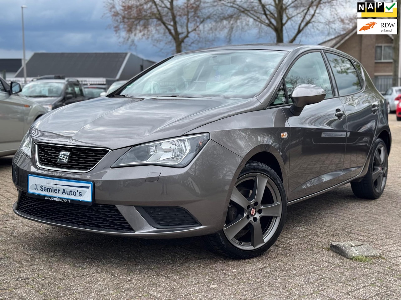 Seat Ibiza - 1.2 TSI STYLE CLIMA NAVI PDC MF STUUR STOELVERW. - AutoWereld.nl