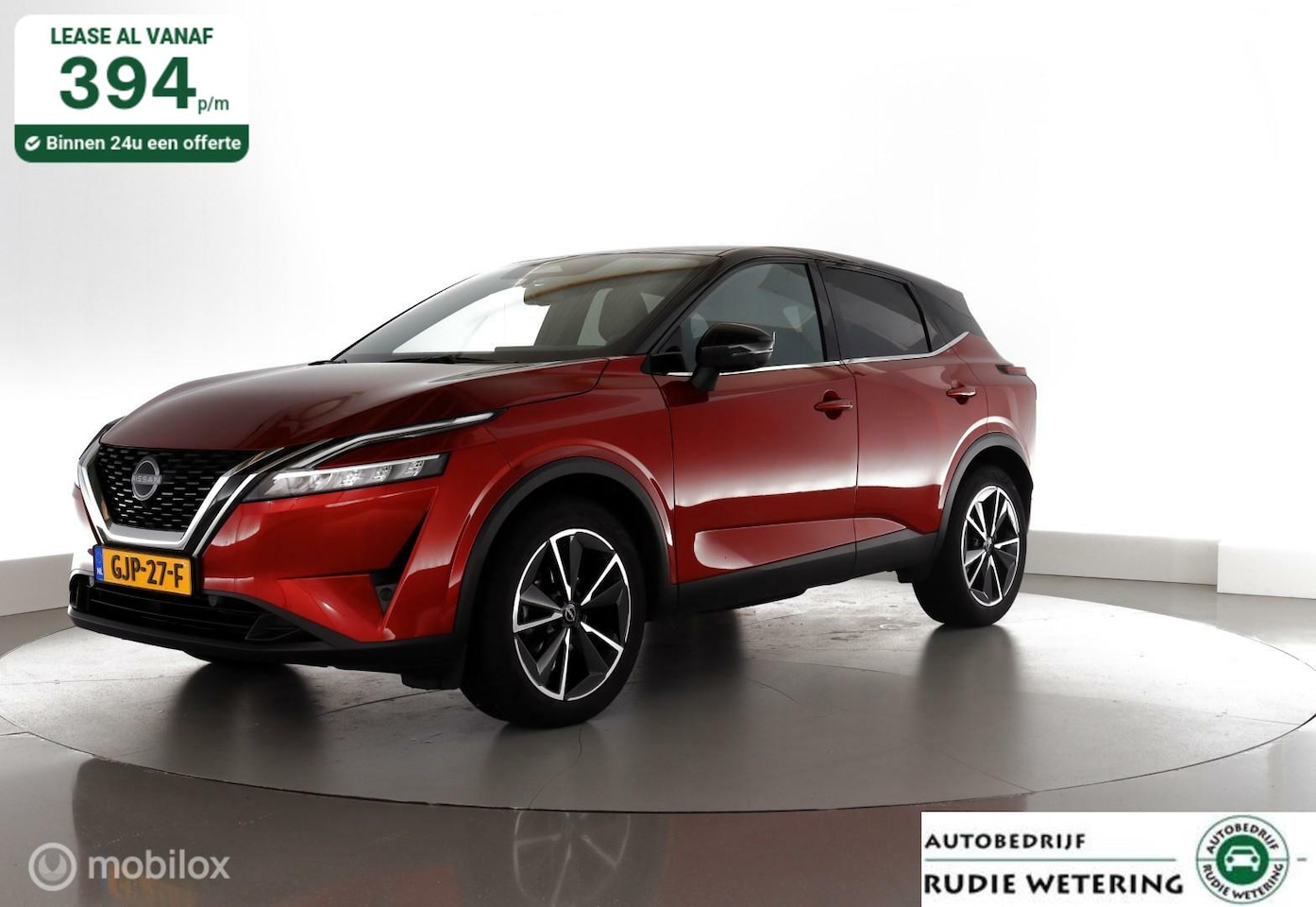 Nissan Qashqai - 1.3 MHEV 158PK Xtronic Tekna led|leer|cam|dab|ecc|acc|lmv19 - AutoWereld.nl