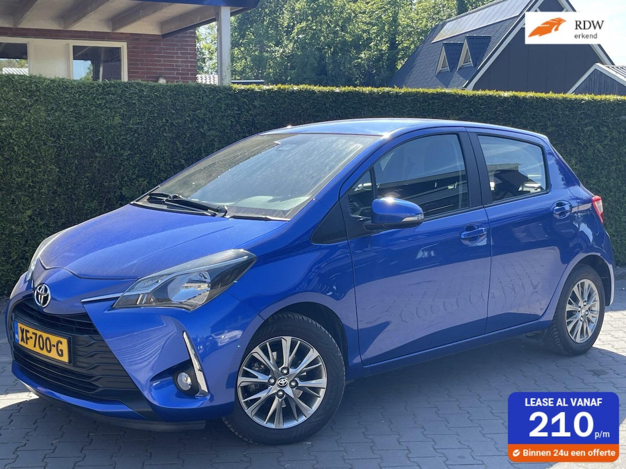 Toyota Yaris - 1.0 VVT-i Comfort | AIRCONDITIONING | BLUETOOTH | LICHTMETALEN VELGEN - AutoWereld.nl