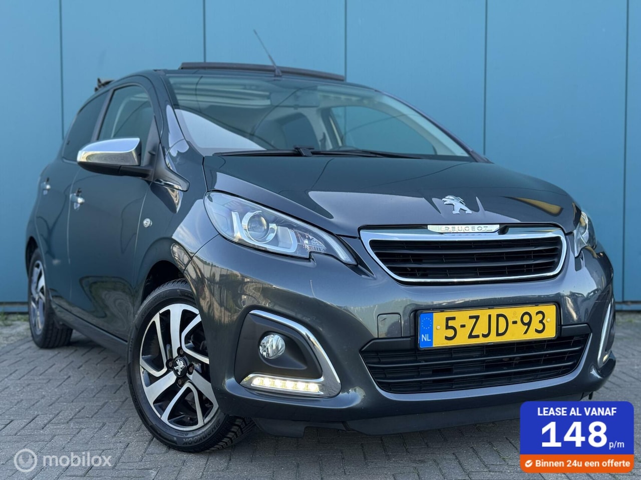 Peugeot 108 - 1.0 VTi Allure TOP! Automaat Leer Climate Control Camera - AutoWereld.nl