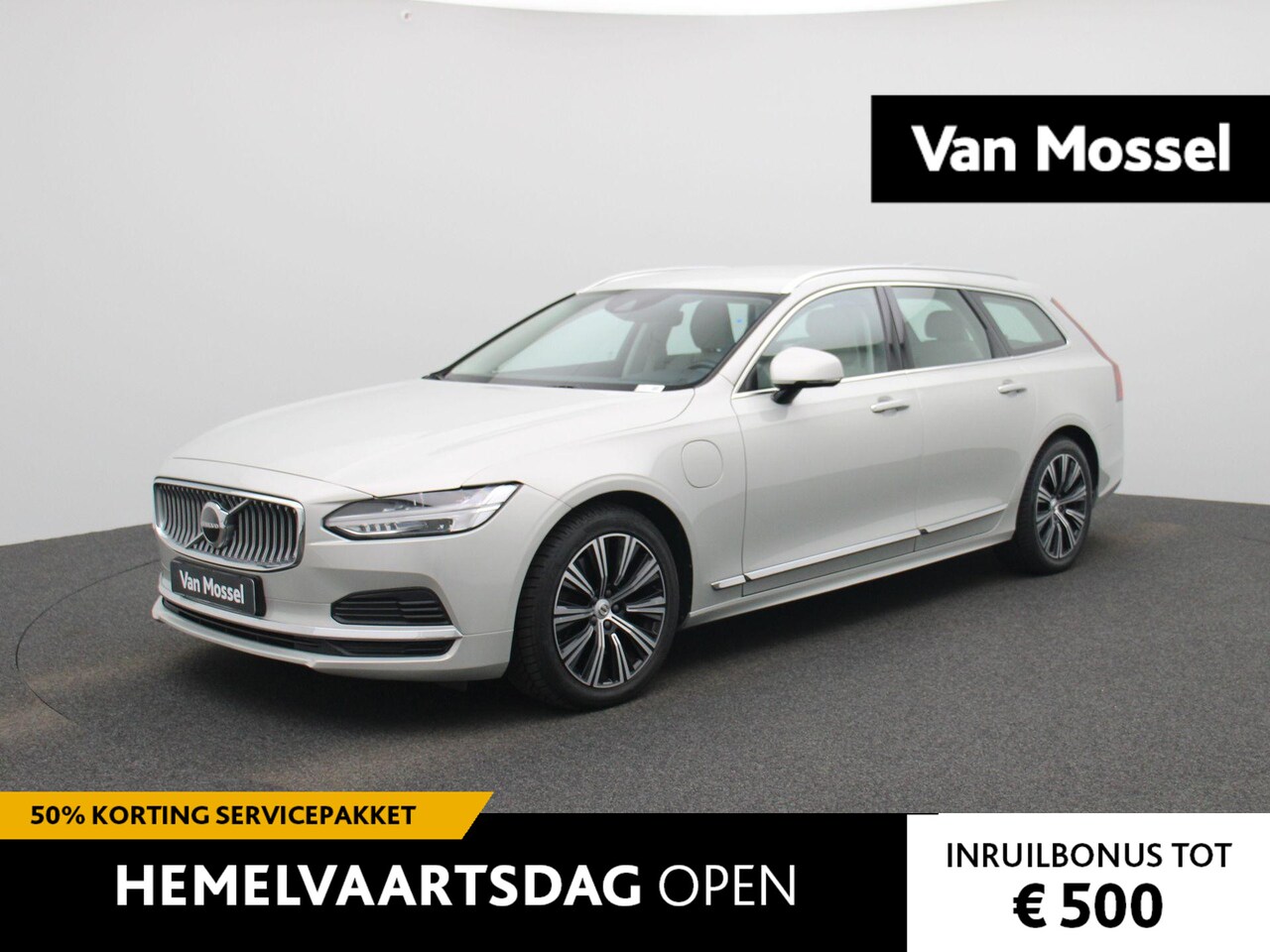 Volvo V90 - 2.0 T6 AWD Inscription | Navigatie | Apple Carplay / Android Auto | Cruise Control | Leder - AutoWereld.nl