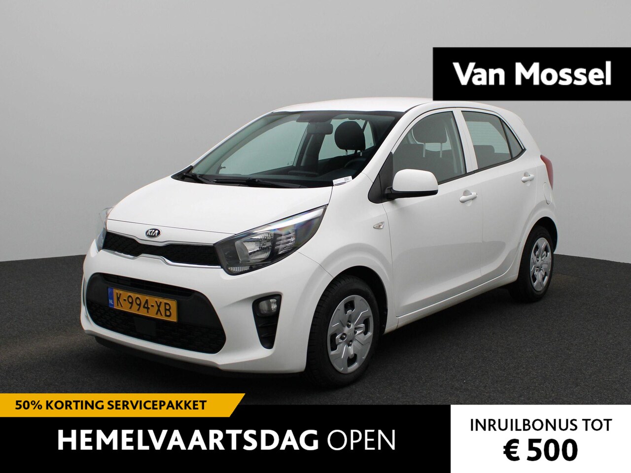 Kia Picanto - 1.0 DPi ComfortLine | Cruise Control | Airco | DAB | stuurwiel multifunctioneel | - AutoWereld.nl