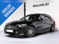 Mercedes-Benz C-klasse - 300 e AMG Line PANO/BURMESTER/MEMORY/CARPLAY/360/BTW/DEALEROH