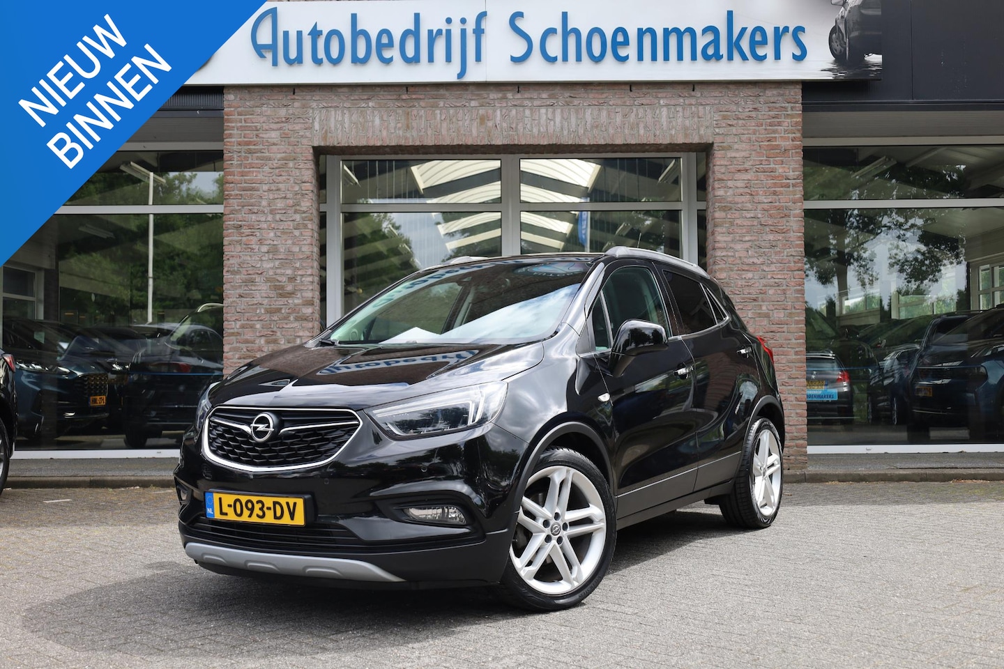 Opel Mokka X - 1.4 Turbo Black Edition LEER TREKHAAK-AFN STOEL/STUUR/RUITVERW. CARPLAY CAMERA PANO CRUISE - AutoWereld.nl