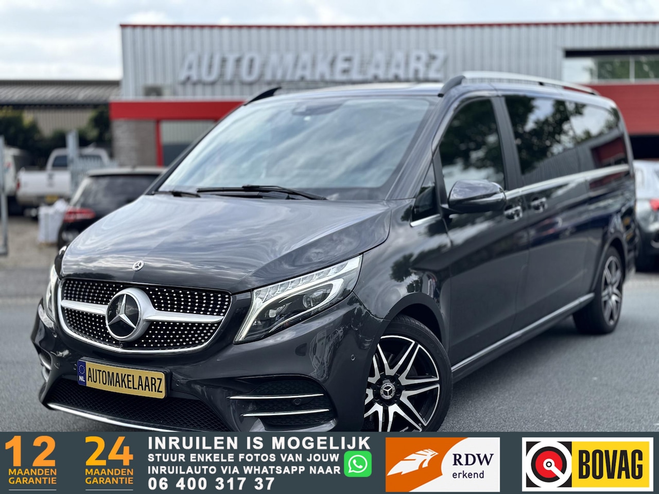 Mercedes-Benz V-klasse - 300d AMG Extra Lang DC L2H1 Avantgarde Edition - AutoWereld.nl