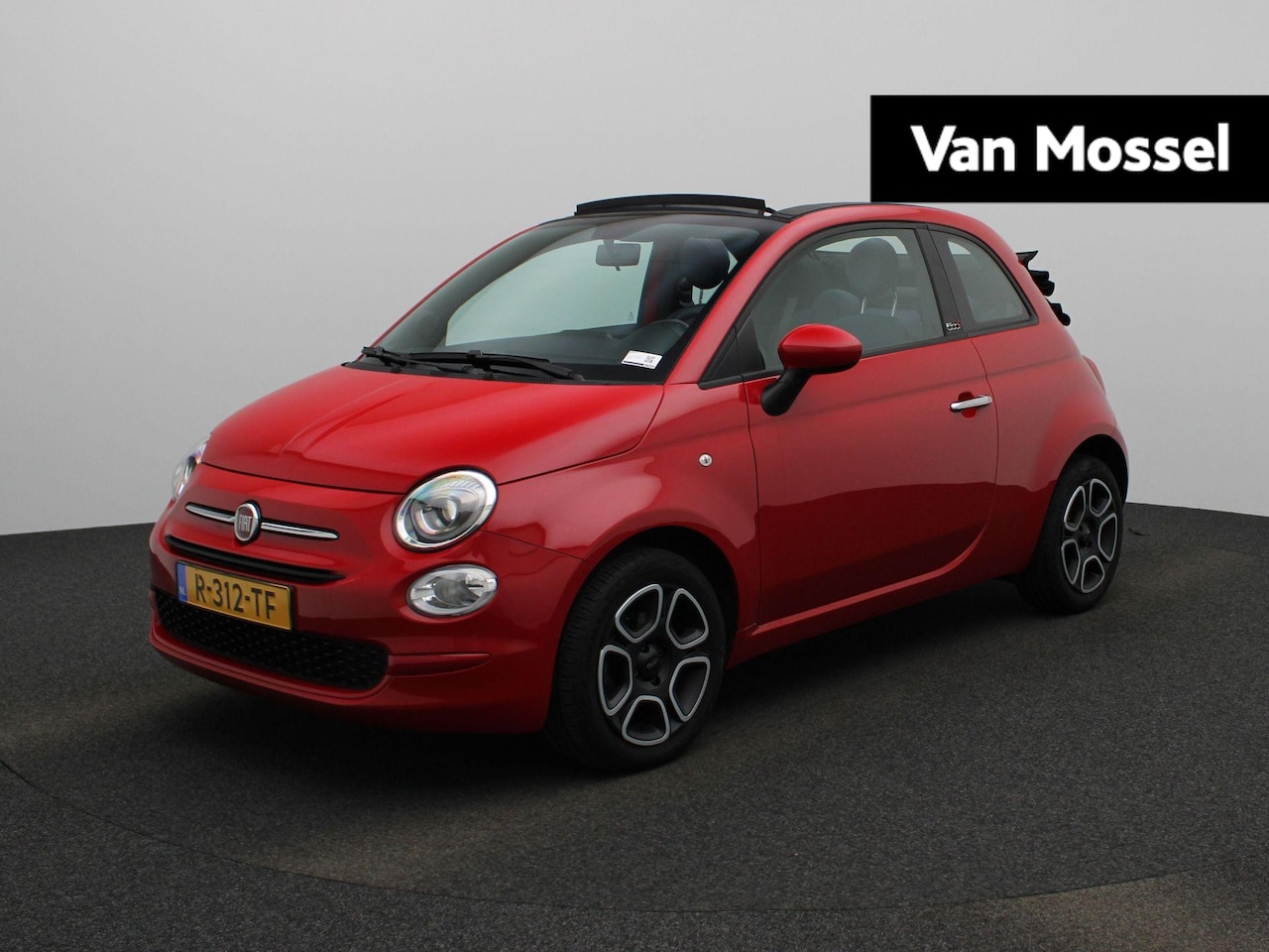 Fiat 500 C - 1.0 Hybrid Club | Cabrio | Parkeer sensoren | DAB | Airco | Cruise control | Bluetooth - AutoWereld.nl