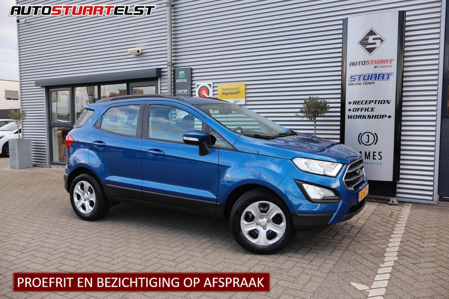 Ford EcoSport - 1.0 EcoBoost Trend Ultimate 125pk | Parkeer sensor achter | Navi | Nap | Volledig Onderh. - AutoWereld.nl