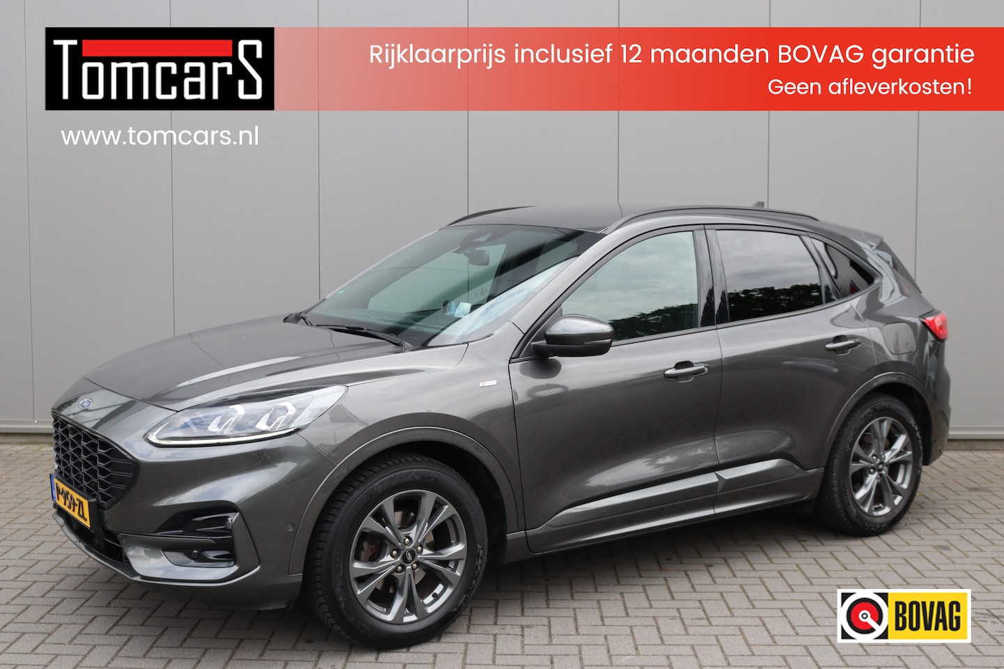 Ford Kuga - 1.5 EcoB. 150PK ST-Line X Trekhaak-1800KG/Navigatie/Camera/Winter-pack/Adapt.-cruise - AutoWereld.nl