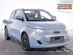 Fiat 500 C - La Prima 42 kWh | LEDER | Full LED | KEYLESS | CAMERA *2e Pinksterdag OPEN v.a 11u tot 17u