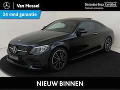 Mercedes-Benz C-klasse Coupé - 300 AMG Line Panorama Dak / Burmester / Memory Seats / Nightpakket / 360 Camera / Keyless
