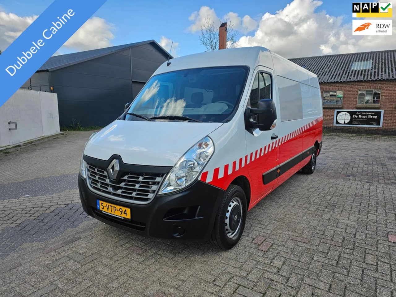 Renault Master - T35 2.3 dCi L3H2 DC T35 2.3 dCi L3H2 DC,Apk,Airco,Nap,Trekhaak,L3H2 - AutoWereld.nl