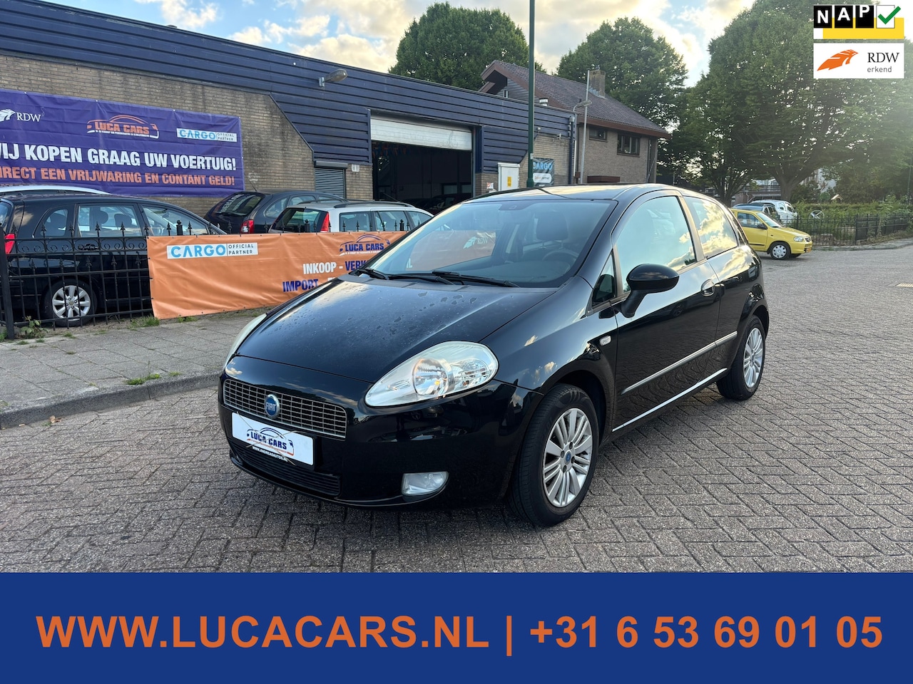 Fiat Grande Punto - 1.4 Edizione Prima INRUILKOOPJE! - AutoWereld.nl