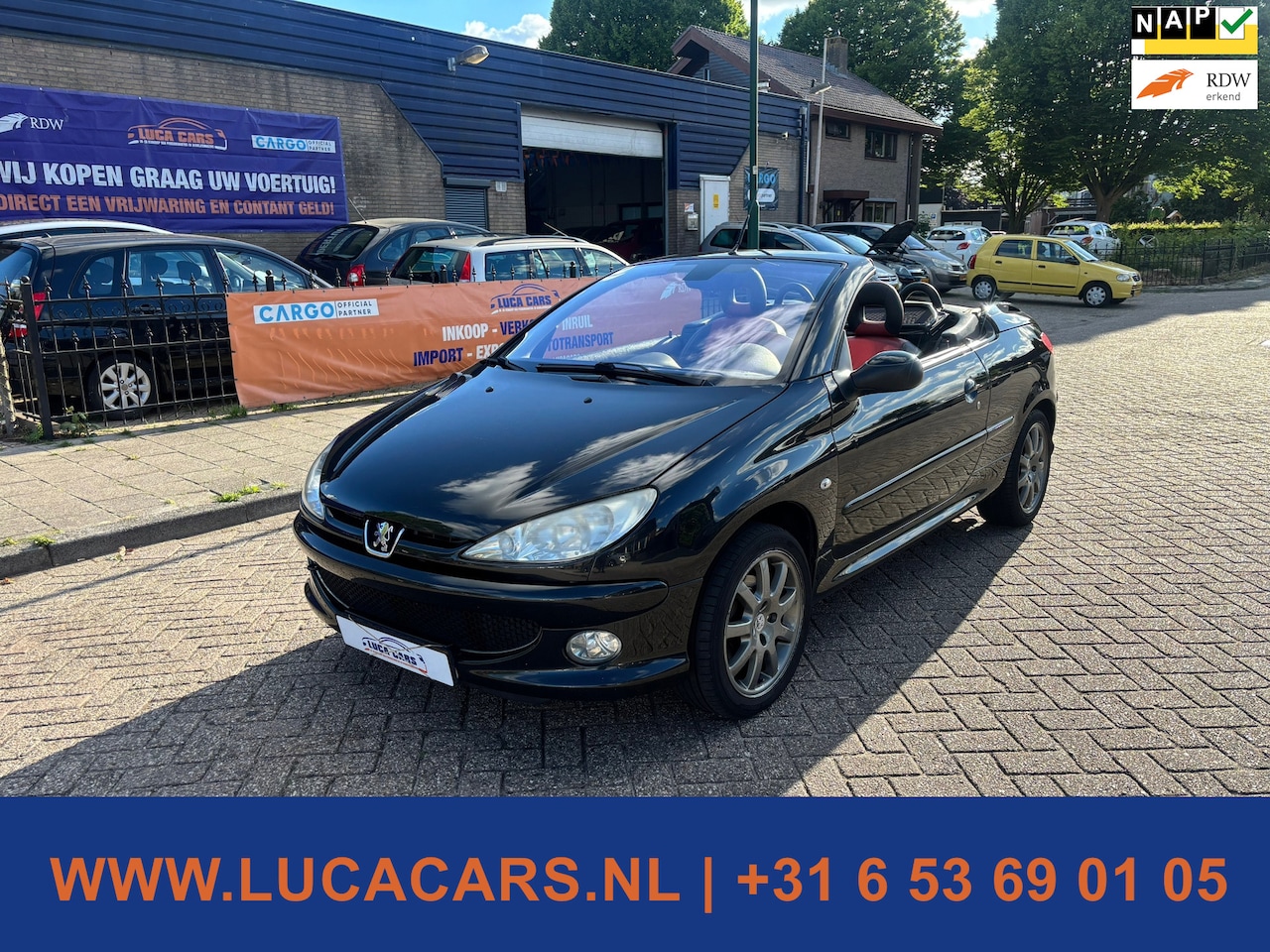 Peugeot 206 CC - 2.0-16V 2.0-16V NIEUWE APK! - AutoWereld.nl