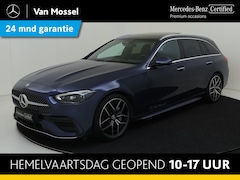 Mercedes-Benz C-klasse Estate - 200 AMG Line / Stoelverwarming / 360Graden-Camera / Panorama-schuifdak / Memory-Stoelen /