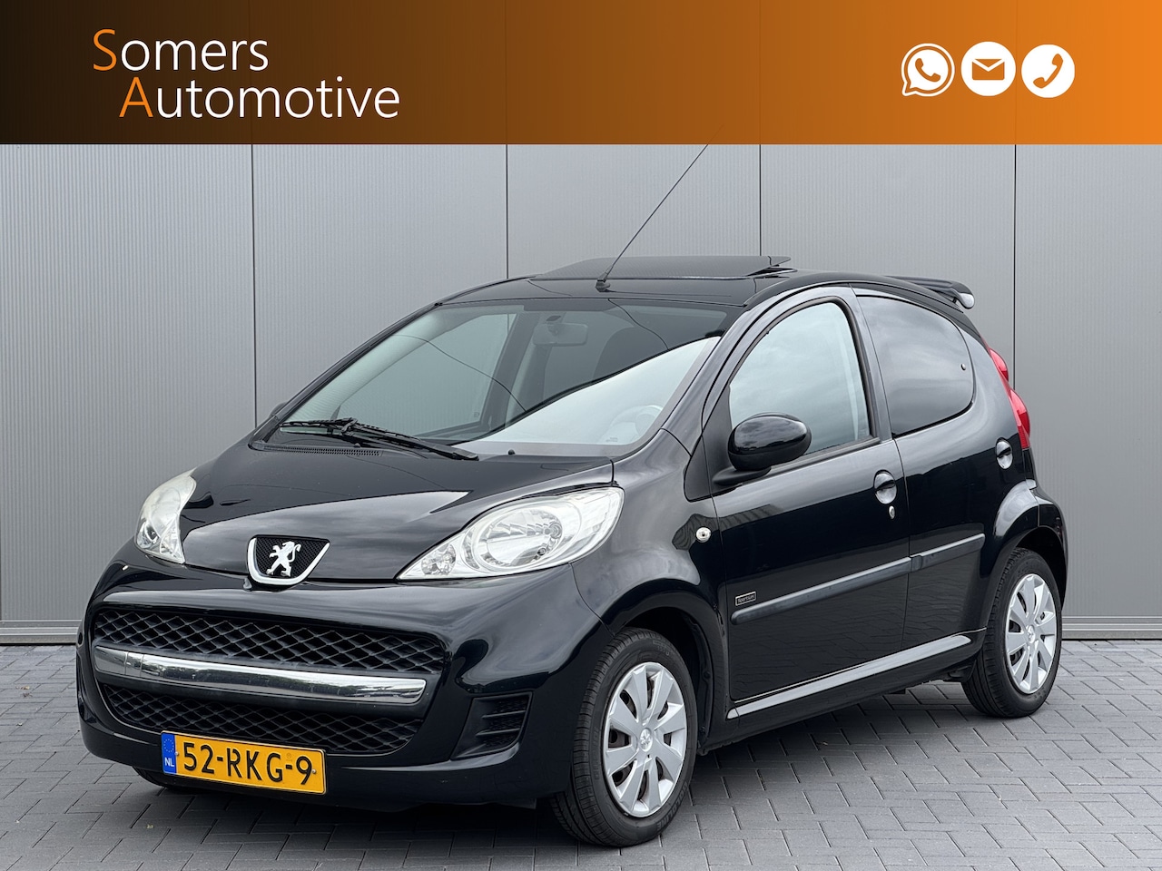 Peugeot 107 - 1.0-12V Sportium | Airco | Schuif/kantel dak | 5 Deurs - AutoWereld.nl