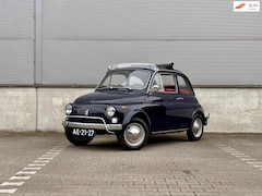 Fiat 500 L - | Oldtimer | 1972 | Donkerblauw | 650cc | Gesynchroniseerde versnellingsbak | Zeer goede s