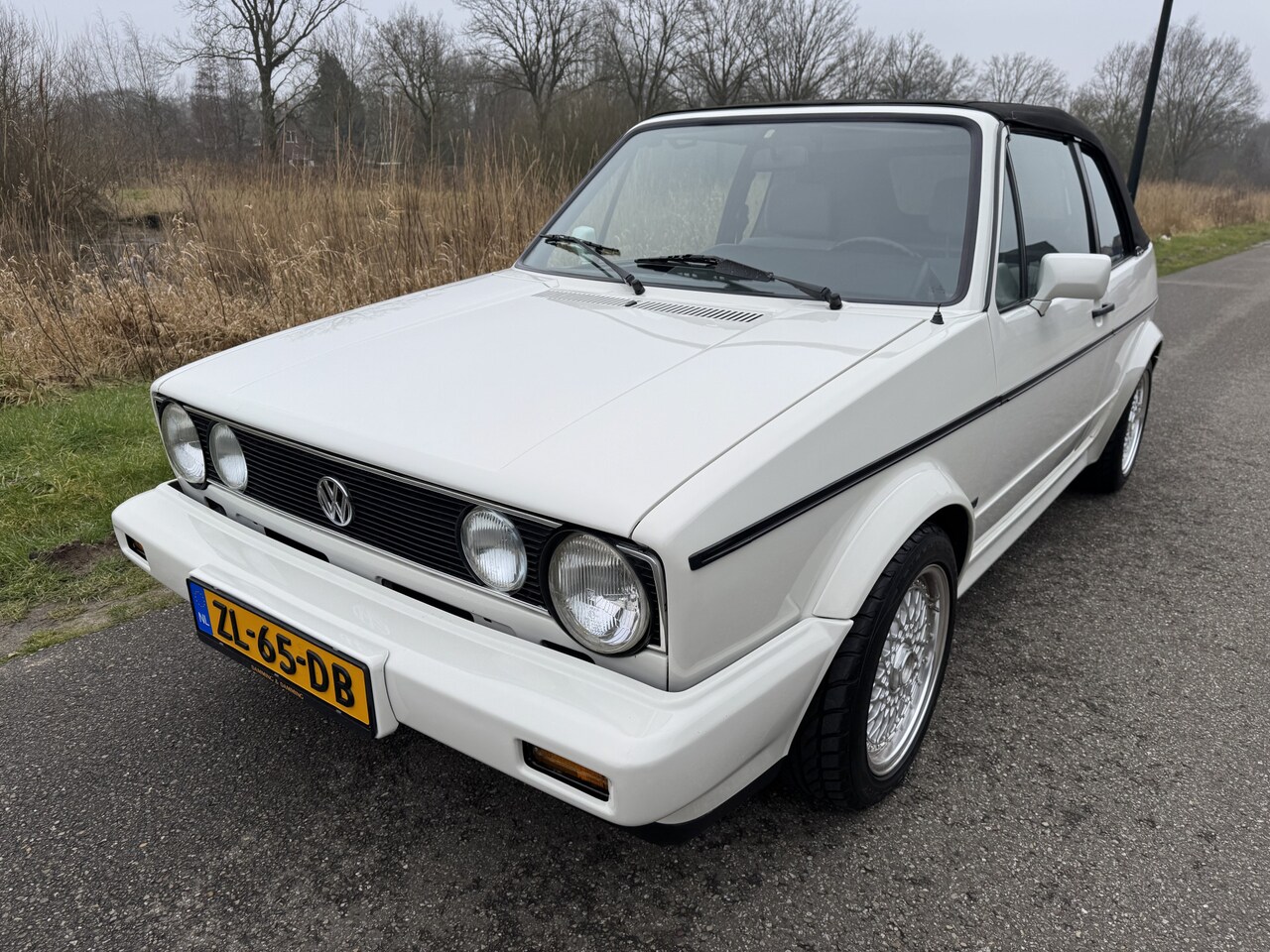 Volkswagen Golf Cabriolet - 1.8 Quartett Uniek!!! Origineel NL - AutoWereld.nl