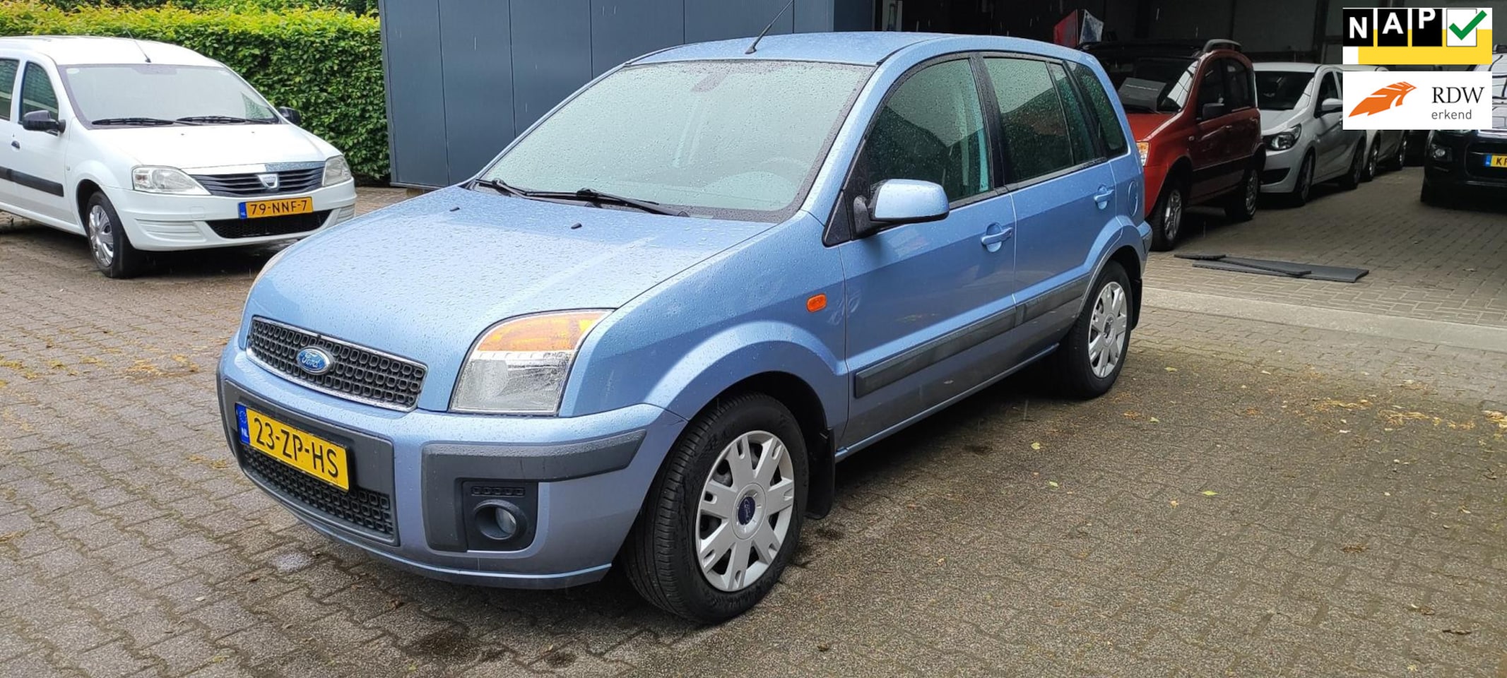 Ford Fusion - 1.4-16V Ghia bj 2008 airco/navi - AutoWereld.nl