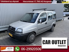 Fiat Doblò - 1.2 SX 129Dkm.NAP, Pioneer USB Audio, PDC, Dakdragers, – Inruil Mogelijk –