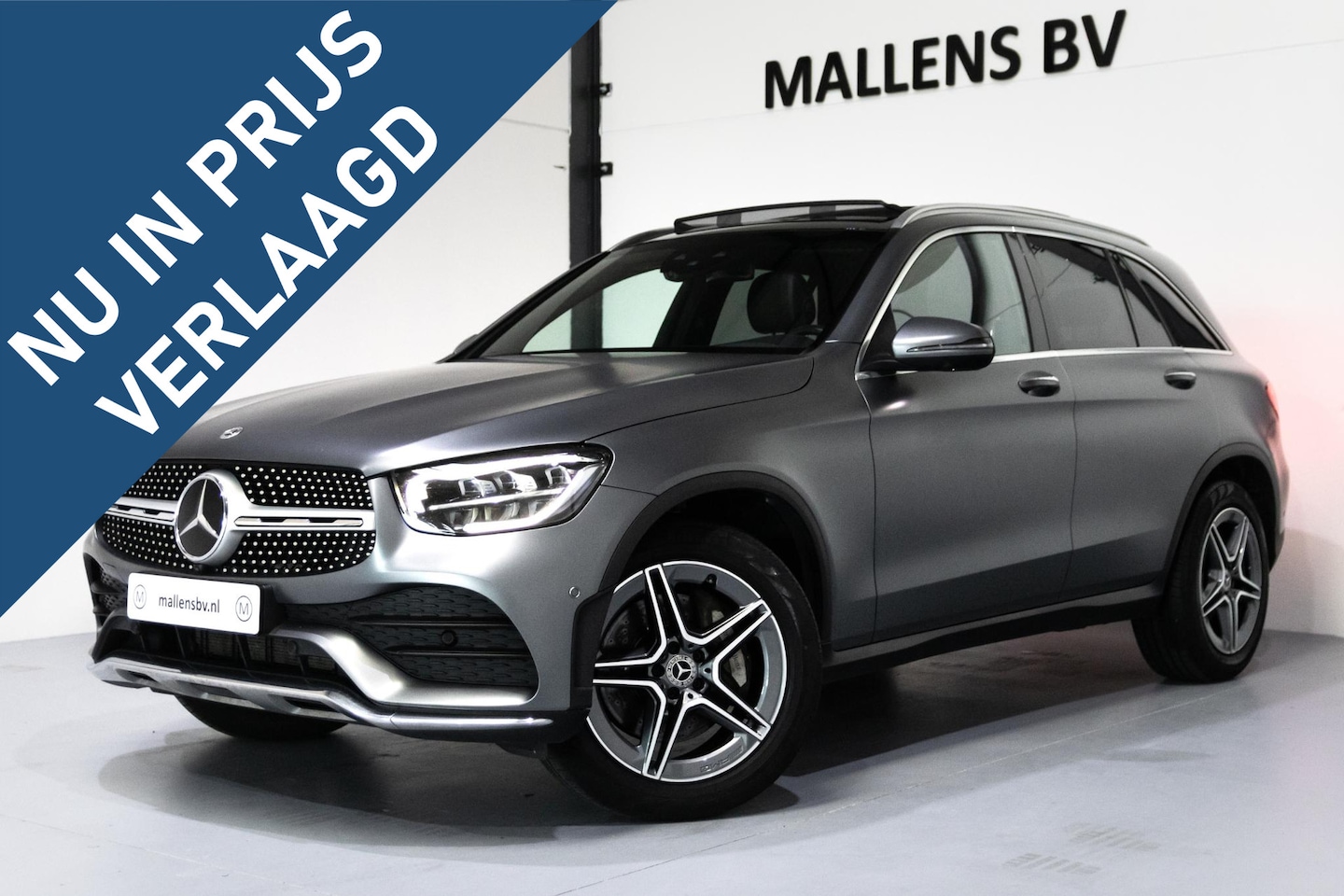 Mercedes-Benz GLC-klasse - 300e 4MATIC Business Solution AMG MATGRIJS/LEER/HUD/PANO/MEMORY/BTW/DEALEROH - AutoWereld.nl