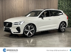 Volvo XC60 - T8 AWD Recharge Ultimate Dark | Luchtvering | Bowers & Wilkins | Trekhaak | Crystal White