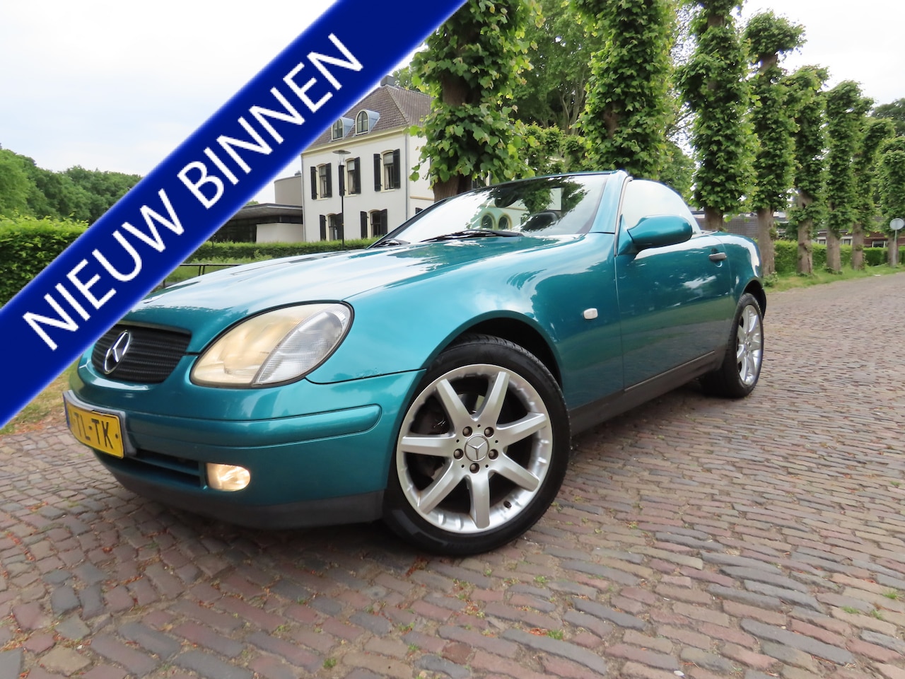 Mercedes-Benz SLK-klasse - 230 K. Automaat Leer Ecc Cruisecontrol Stoelverwarming Lm Velgen***Apk t/m 31-3-2026*** - AutoWereld.nl