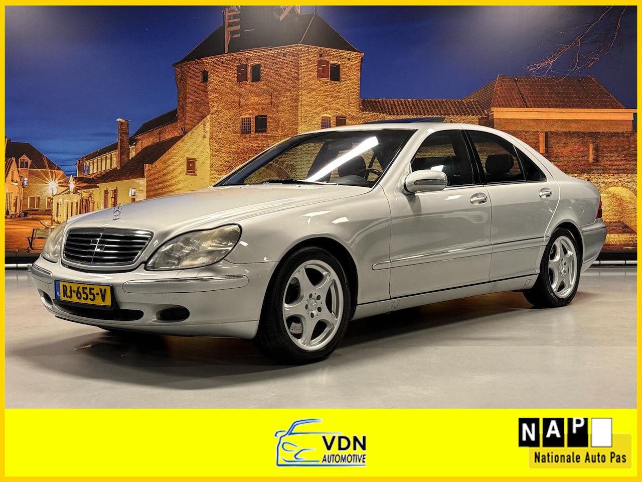 Mercedes-Benz S-klasse - 500 Automaat Schuifdak Leer Xenon - AutoWereld.nl