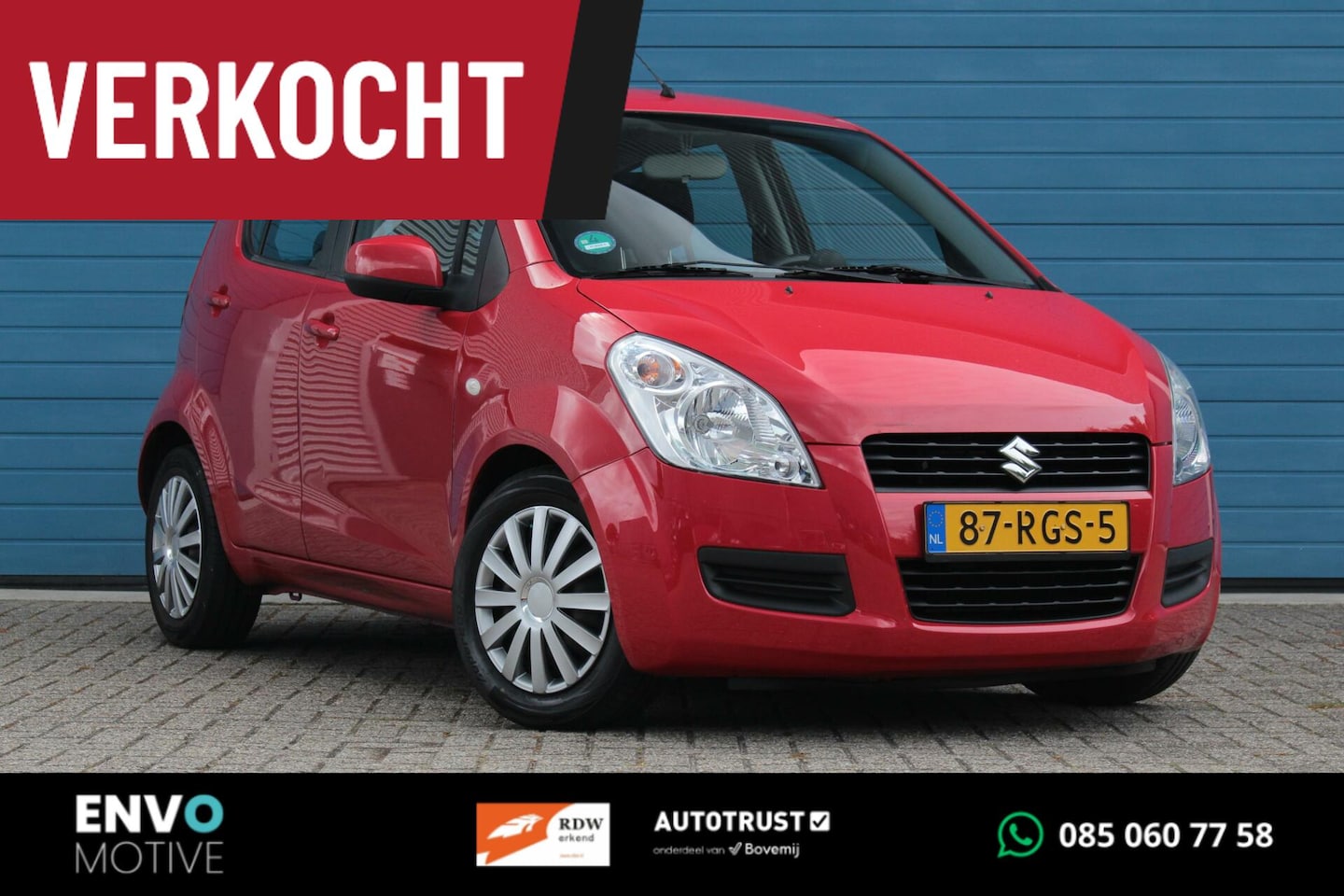 Suzuki Splash - 1.2 Comfort Airco/APK/5-deurs/Stuurbekrachtig. - AutoWereld.nl