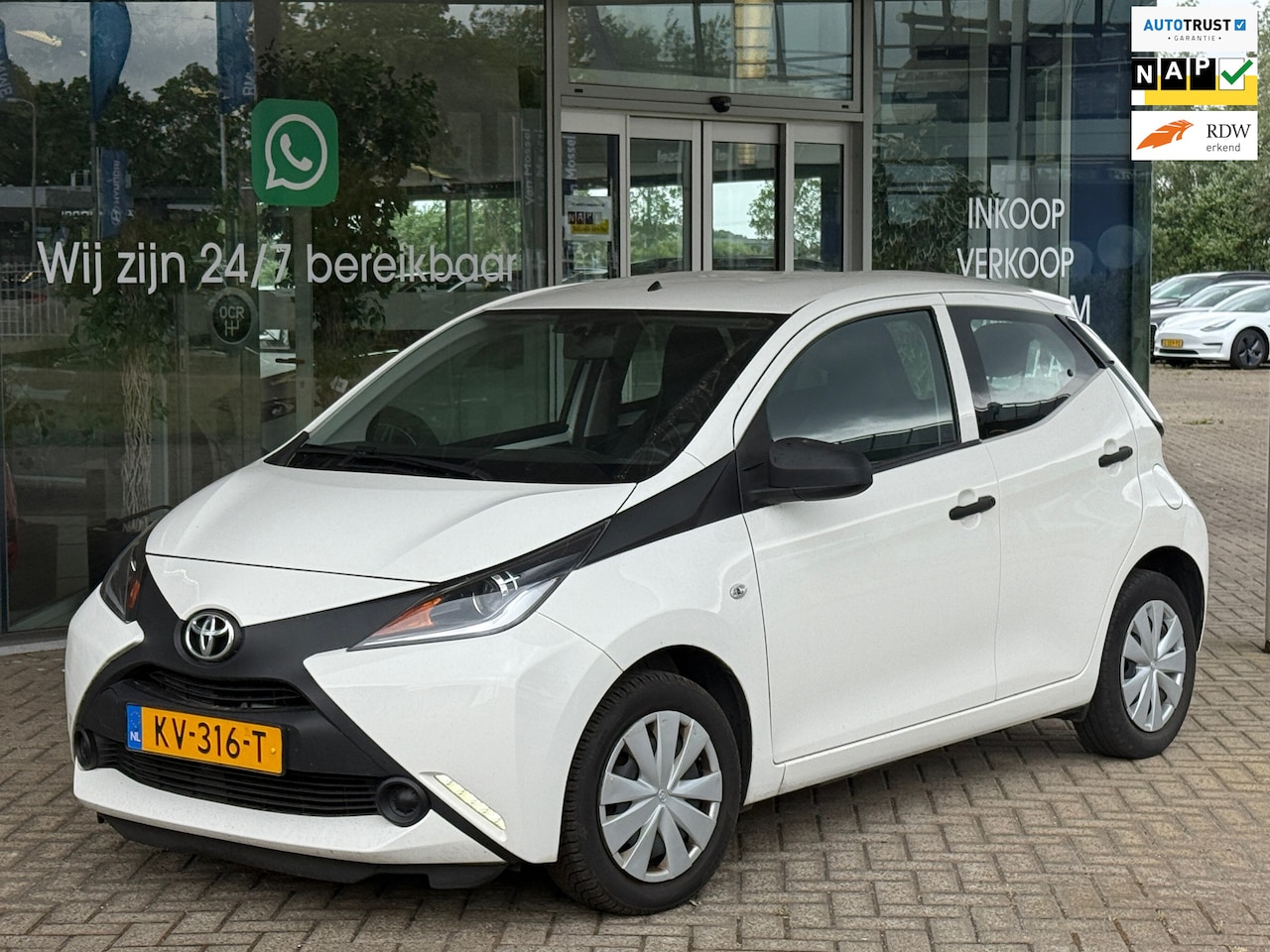 Toyota Aygo - 1.0 VVT-i x-now Airco|USB|Elek Ramen - AutoWereld.nl