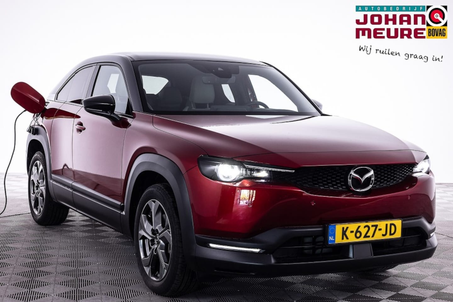 Mazda MX-30 - e-SkyActiv 145 First Edition 36 kWh | NAVI | ECC | Half LEDER *HEMELVAART OPEN v.a 11u tot - AutoWereld.nl