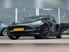 Tesla Model 3 - Performance AWD 75 kWh 3.4s naar de 100 :-) 20" LM velgen
