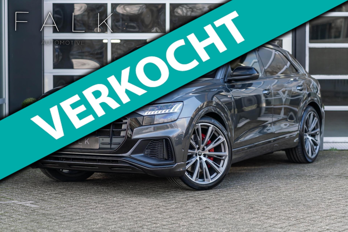 Audi Q8 - 60 TFSI e quattro Pro Line S Competition Alcantara Nightvision 23 inch Panoramadak - AutoWereld.nl