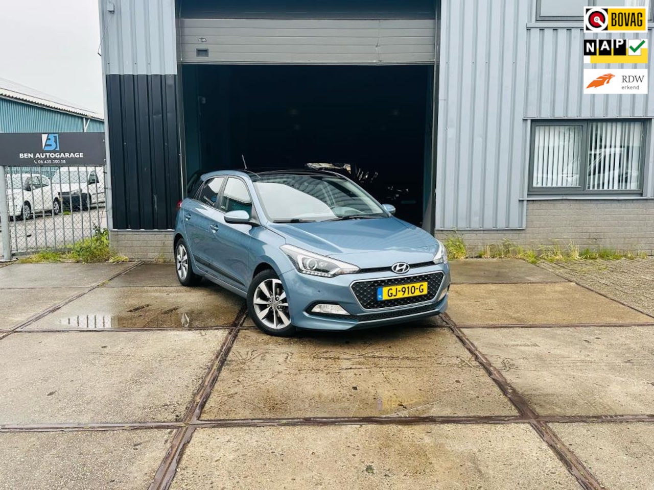 Hyundai i20 - 1.2HPi-MotionPremium(PANO+CarPlay+FULL Optie) - AutoWereld.nl