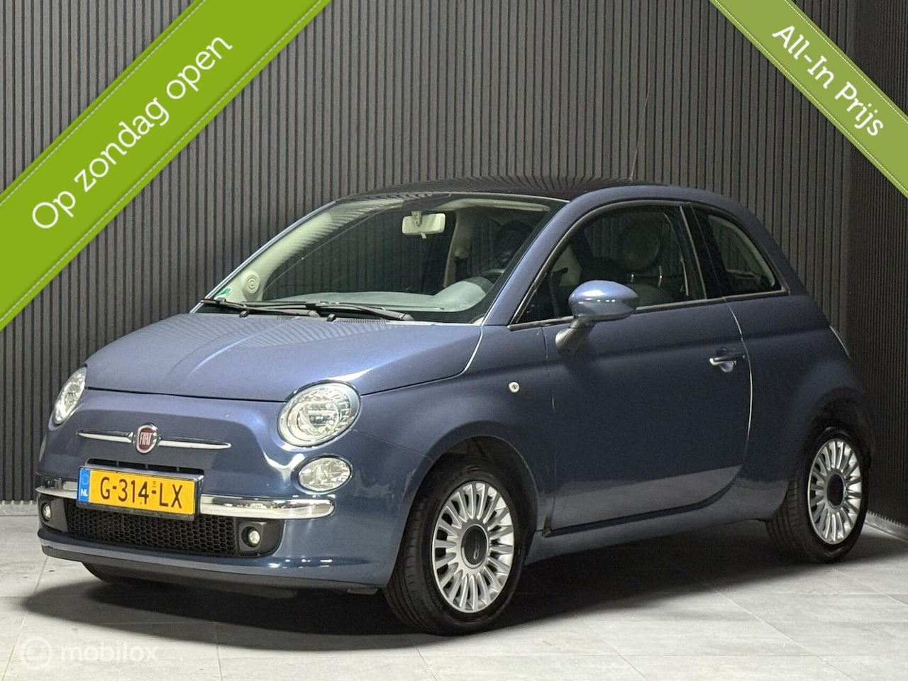 Fiat 500 - 1.2 Lounge|PANO|STOELVERWARMING|PARKSENSOR| - AutoWereld.nl