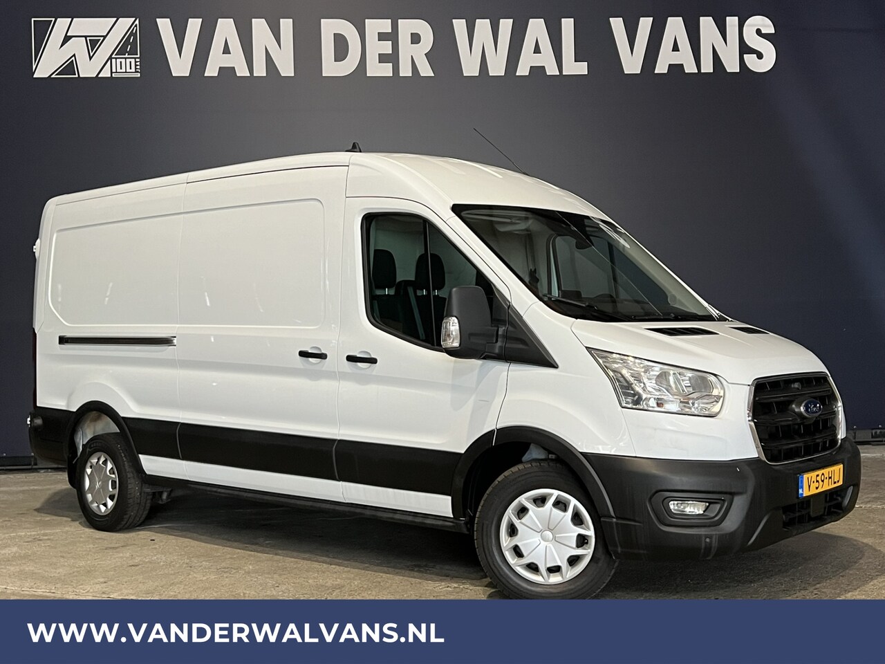 Ford Transit - 2.0 TDCI 130pk L3H2 Euro6 # Airco | Navigatie | Apple Carplay | LED | Cruisecontrol | Park - AutoWereld.nl