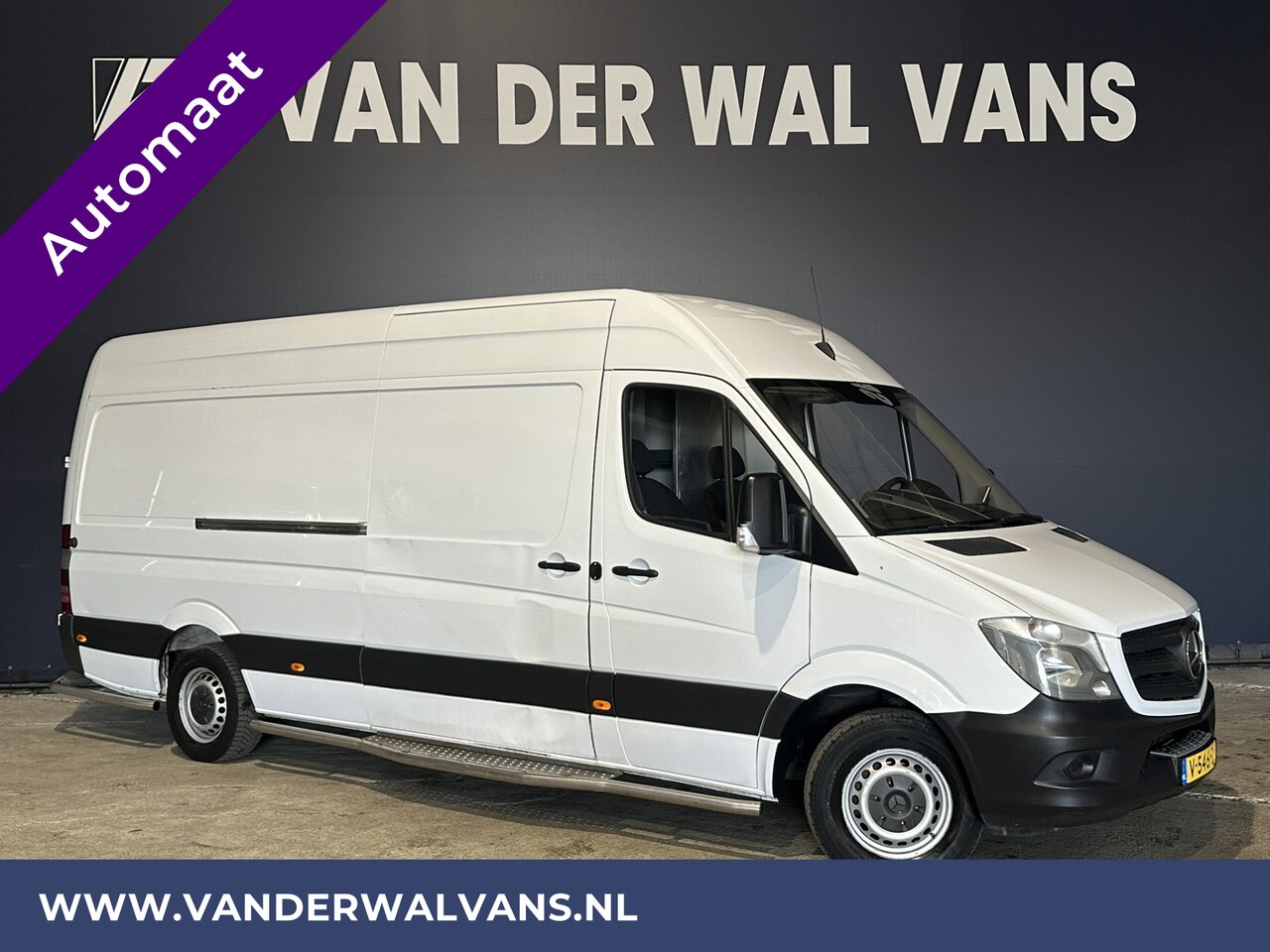 Mercedes-Benz Sprinter - 316NGT Automaat L3H2 *Post NL inrichting* Euro6 Camera | Schappen sidebars, 270 graden ach - AutoWereld.nl