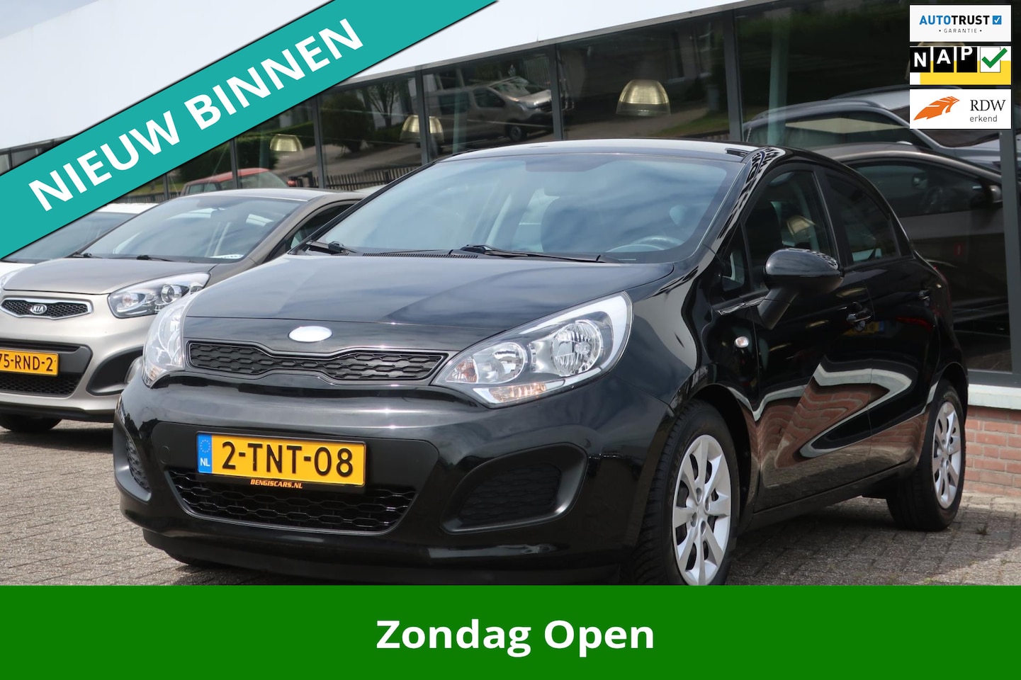 Kia Rio - 1.2 CVVT ComfortLine DEALER ONDERHOUDEN !! - AutoWereld.nl