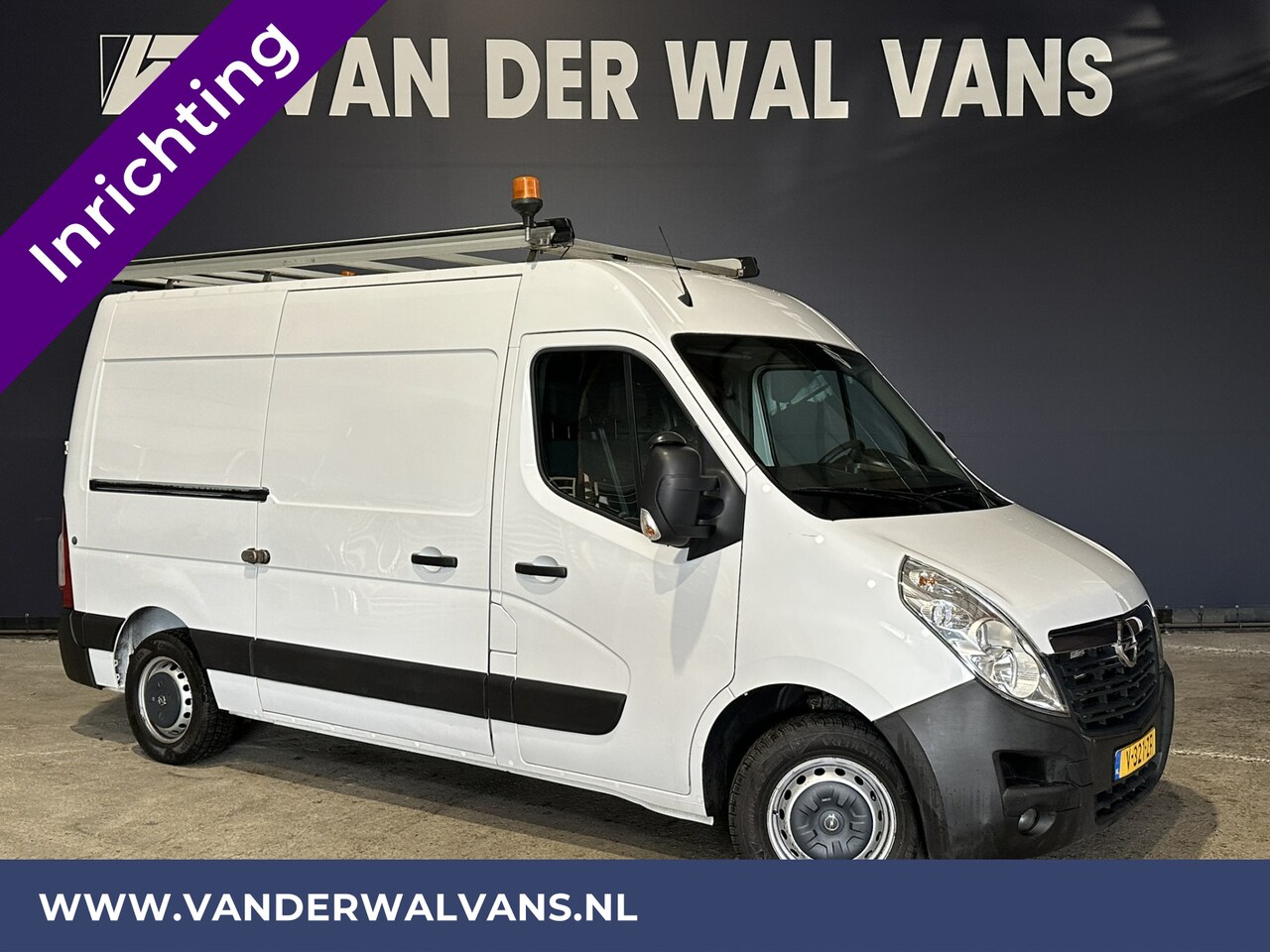 Opel Movano - 2.3 CDTI 145pk L2H2 inrichting Euro6 # Airco | Omvormer | Navigatie | Imperiaal | Camera | - AutoWereld.nl
