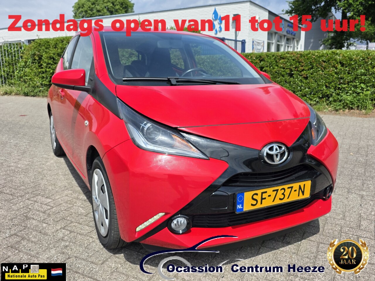Toyota Aygo - 1.0 VVT-i x-play 1.0 VVT-i x-play, 1e Eig! Camera! VakantieGeldDagen! - AutoWereld.nl
